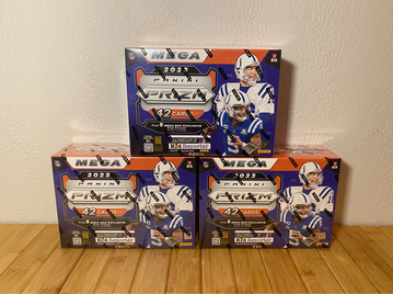 2023 Panini Prizm NFL Football Mega Target Box Sealed Free Shipping - 3 Box Lot