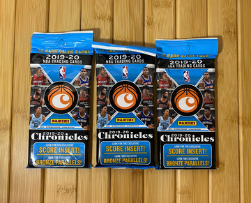 2019-20 Panini Chronicles NBA Basketball Value Hanger Cello Fat Pack - Lot of 3