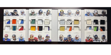 2015 Panini National Treasures Treasure Chest RB 24x GAME USED Patch Booklet #1/5