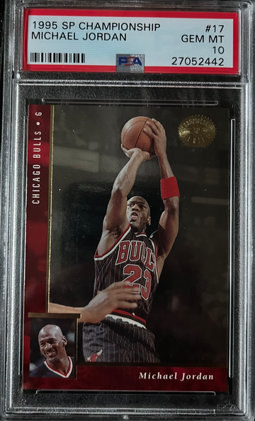 1995-96 SP Championship Series #17 Michael Jordan PSA 10 GEM MINT Pop 28