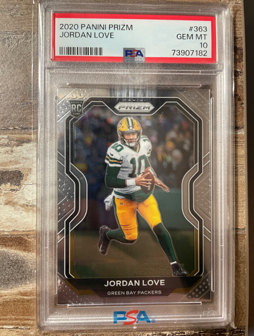2020 Prizm Jordan Love RC PSA 10