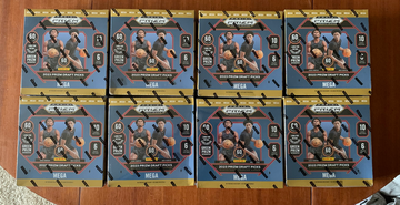 (8) Boxes of 2023 NBA Draft Picks Mega Boxes