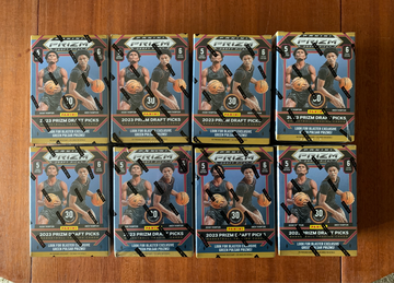 8 Sealed Boxes of 2023 NBA Draft Picks Blaster Boxes 