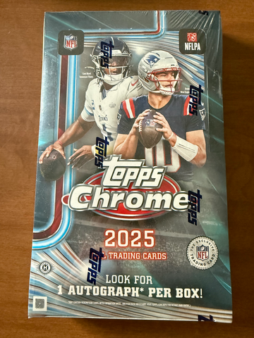 2025 Topps Chrome Hobby Sealed