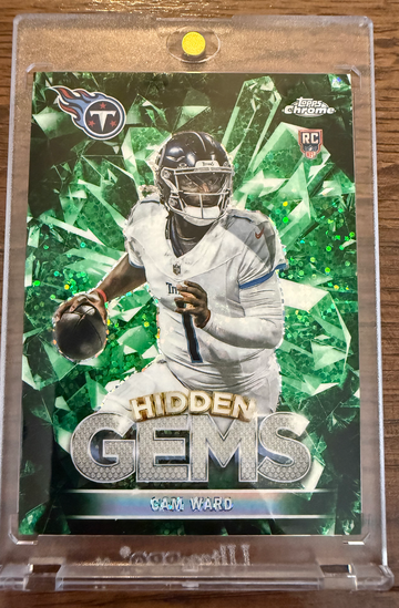 2025 Topps Chrome Cam Ward Hidden Gems Green SSP