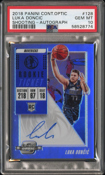 2018 Contenders Optic Luka Doncic