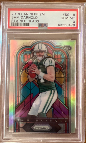 2018 Prizm Stained Glass Sam Darnold