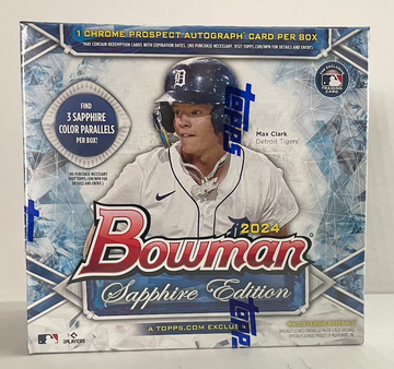 2024 Bowman Sapphire Edition Baseball Factory Sealed Box