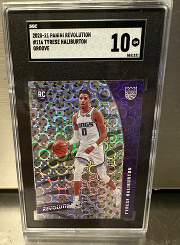 2020-21 Revolution GROOVE Tyrese Haliburton Rookie SGC 10!! 🔥🏀