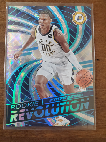 BENEDICT MATHURIN 2022-23 REVOLUTION ROOKIE REV. COSMIC #'D 36/99