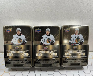 2023-24 Upper Deck Series 2 Sealed Tin (x3)
