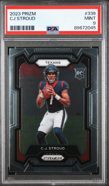 2023 Prizm CJ Stroud PSA 9 #339