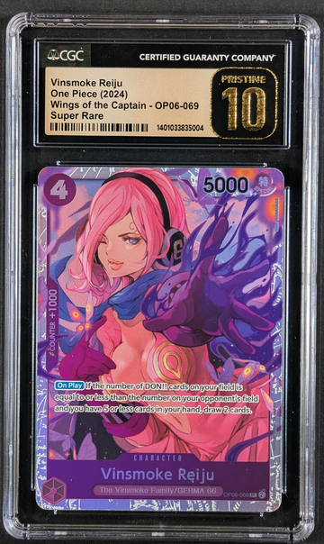2024 One Piece Vinsmoke Reiju CGC PRISTINE 10