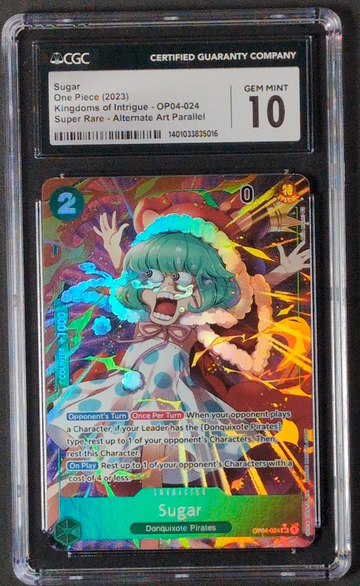 2023 One Piece Sugar alt art CGC 10