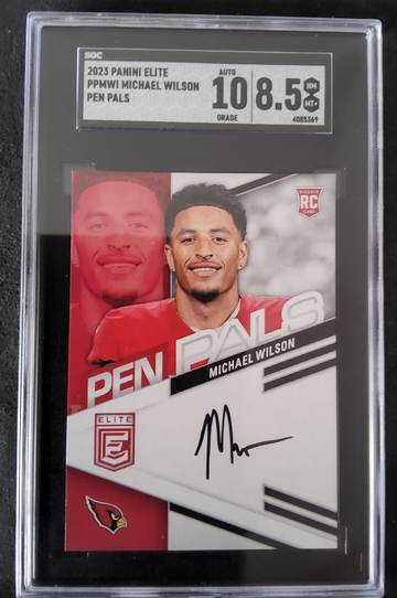 2023 Panini Elite  PPMWI Michael Wilson  Pen Pals