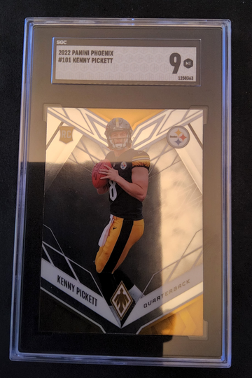2022 Panini Phoenix #101 Kenny Pickett Base PSA 9