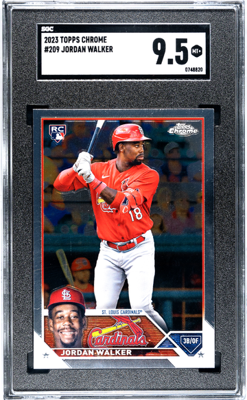 2023 Topps Chrome #209 Jordan Walker  SGC 9.5
