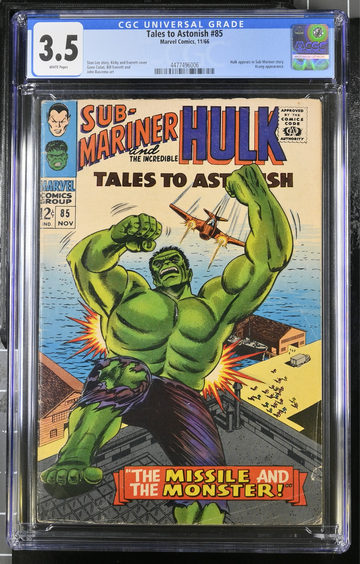 Tales to Astonish #85 Sub-Mariner / Incredible Hulk