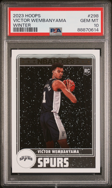 2023 HOOPS #298 VICTOR WEMBANYAMA PSA 10