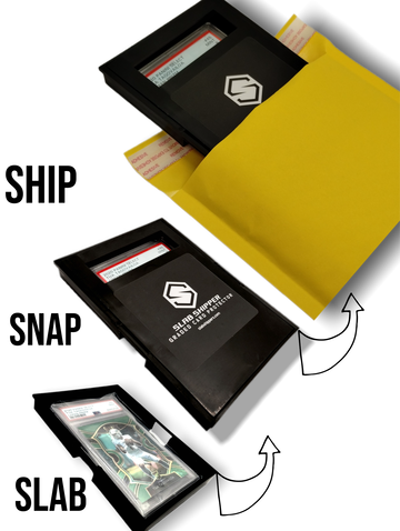 50 pack of re-usable and durable shipping cases for graded trading cards. 