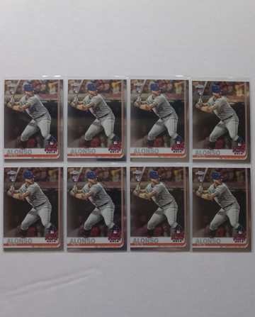 2019 Topps Chrome Update RC Pete Alonso ASG Lot (8)