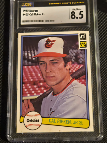 1982 Donruss Cal Ripken Jr. CSG 8.5
