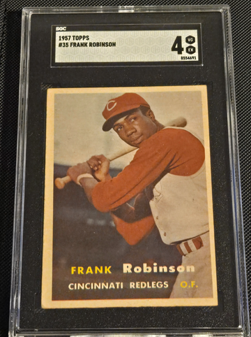 1957 Frank Robinson RC SGC 4 HOF