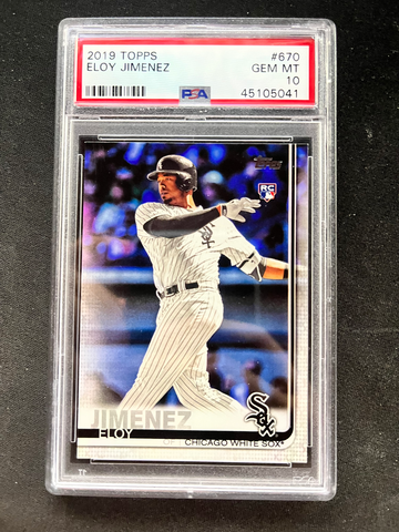 2019 Topps Eloy Jimenez PSA 10