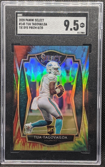 2020 Select Tua Tagovailoa Premiere Level Tie-Dye SGC 9.5