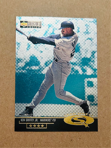 Ken Griffey Jr. 1998 Upper Deck Collector’s Choice Starquest SQ90