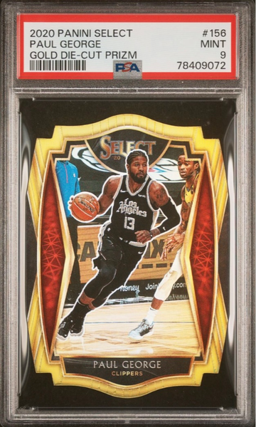 2020 SELECT GOLD /10 PAUL GEORGE PSA 9 PREMIER LEVEL