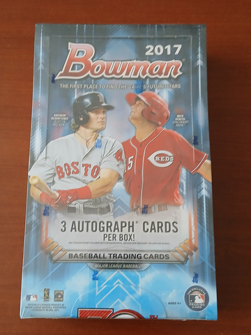 2017 Bowman Baseball Jumbo Box