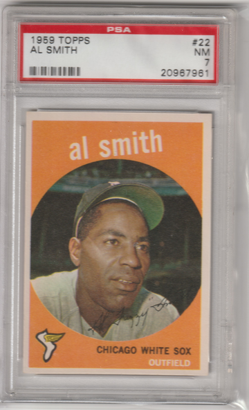 1959 Topps #22 Al Smith PSA 7 (Near Mint)