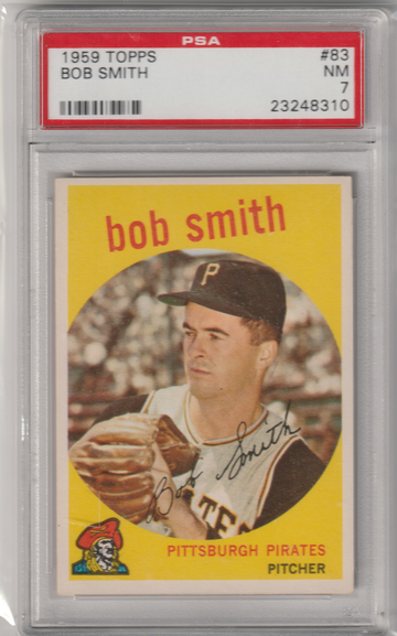 1959 Topps #83 Bob Smith PSA 7 (Near Mint)
