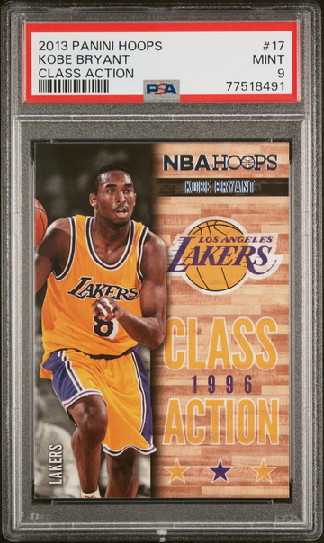 2013-14 Hoops Class Action #17 Kobe Bryant PSA 9