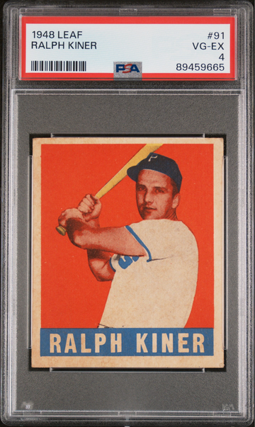 RALPH KINER 1948 LEAF PSA 4!