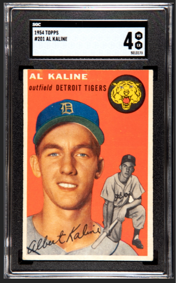 AL KALINE RC 1954 TOPPS SGC 4!
