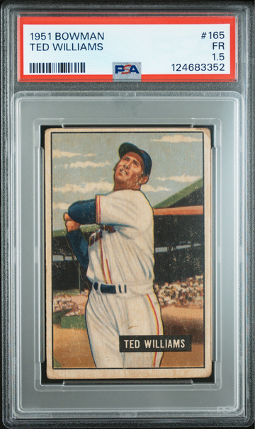 TED WILLIAMS 1951 BOWMAN PSA 1.5!