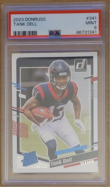 2023 Donruss Tank Dell #341 PSA 9 Mint