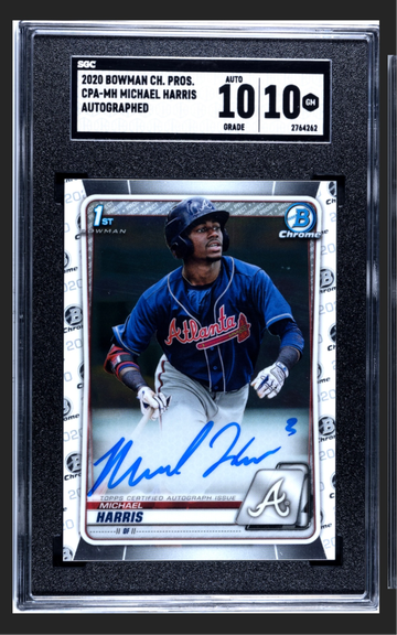 2020 Bowman Chrome Michael Harris Auto