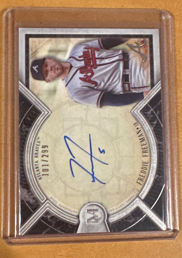 2018 Topps Museum Freddie Freeman Auto 101/299
