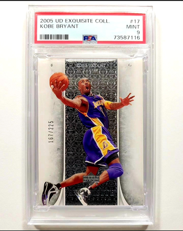 2005 UD Exquisite Collection Kobe Bryant/225 PSA 9 #17