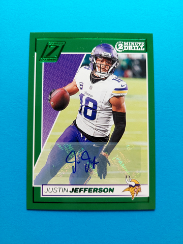 2024 Zenith Justin Jefferson Auto. #63