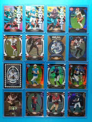 38ct. NFL Lot of 21' Panini Certified/Luminance