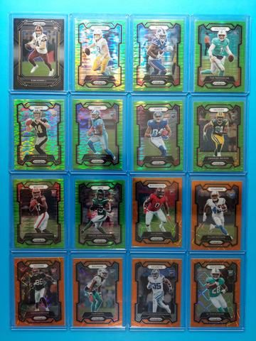 76ct. 20's NFL Panini Prizm Lot
