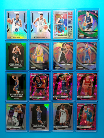 31ct. 24/25' NBA Panini Prizm Random Lot of Silvers, Parallels, Refractors etc..