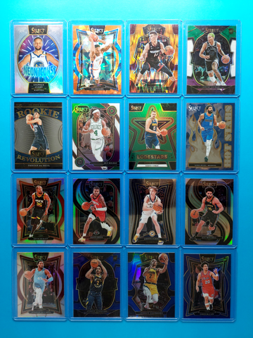 55ct. 24-25' NBA Panini Select Parallel, Insert, Base Lot