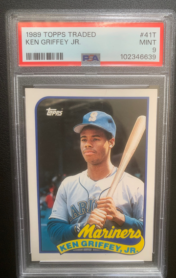 1989 Topps Traded Ken Griffey, Jr. #41T PSA 9 MT