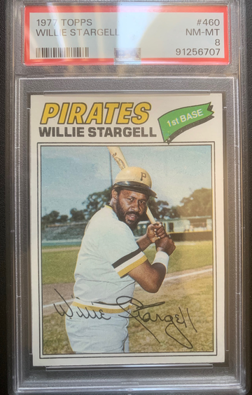 1977 Topps Willie Stargell PSA 8 NM-MT HOF