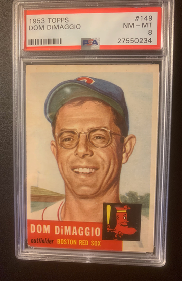 1953 Topps Dom Dimaggio PSA 8 NM-MT #149